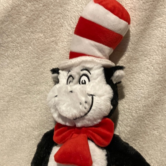 Dr. Seuss Cat in the Hat soft plush 17” 2021 Aurora World - Picture 2 of 6